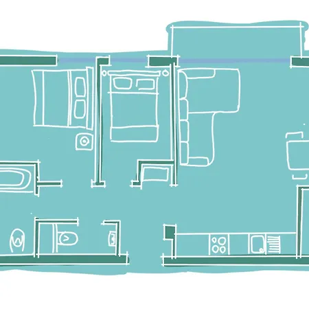Apartment Urban Oasis With Free Parking